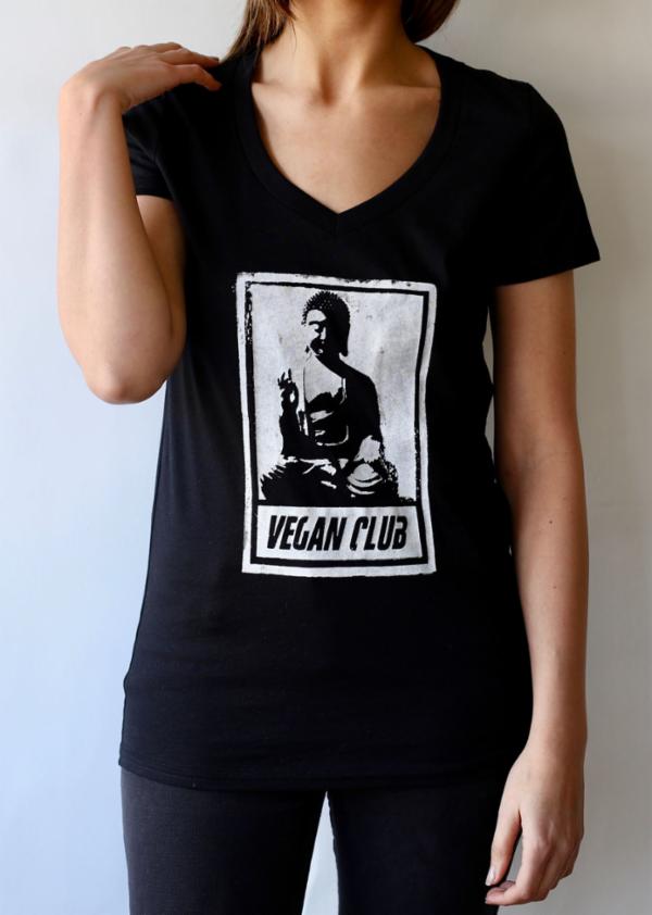 Buddha Women's V-Neck T-shirt