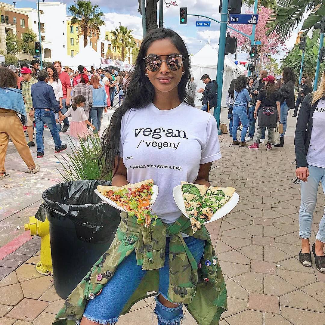 Organic Made in USA T-shirt - Vegan, a person who gives a fuck!