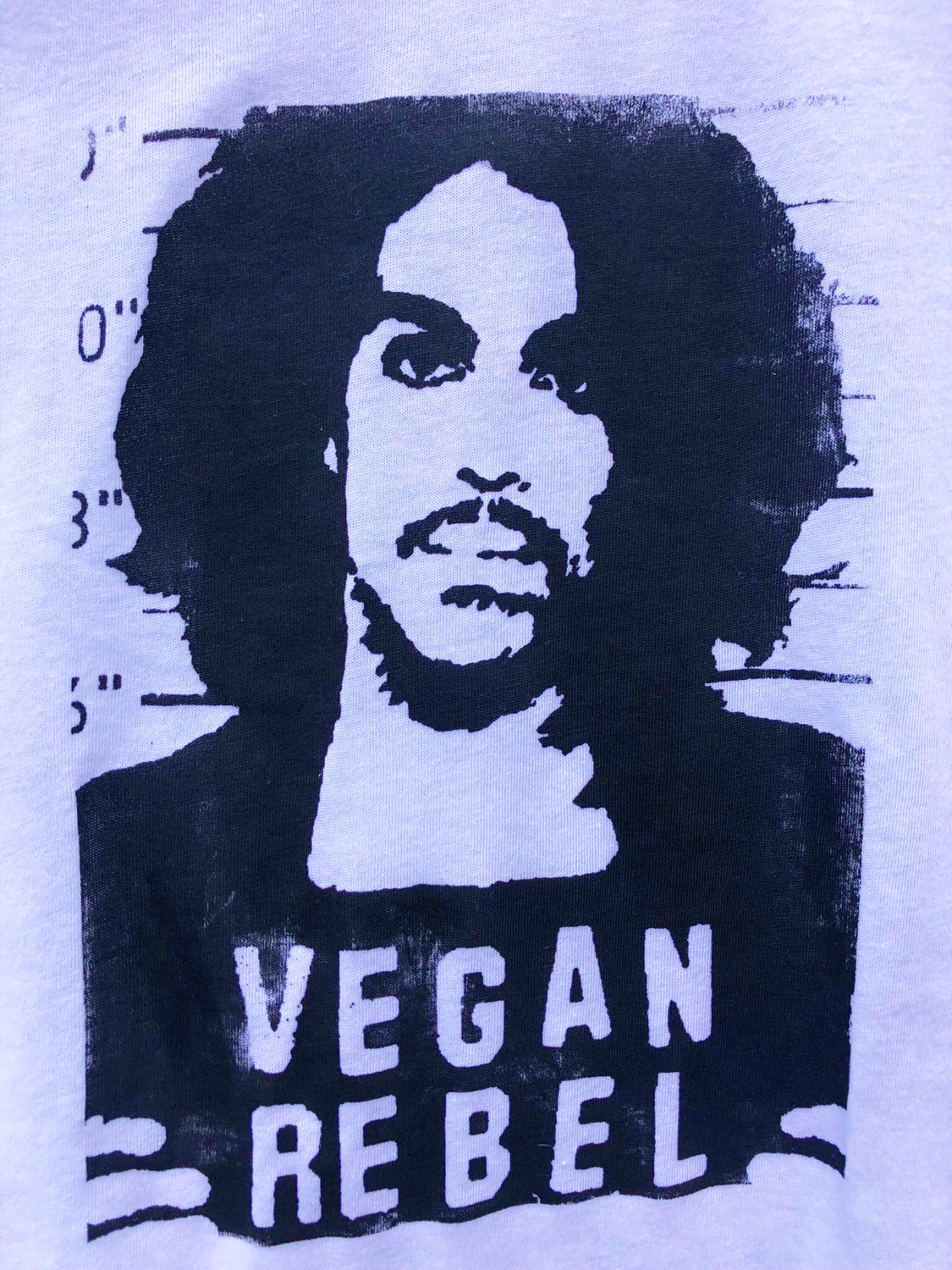 Prince Vegan Rebel Mug Shot T-shirt