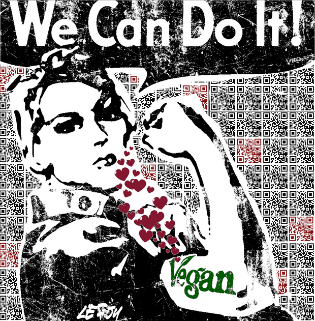 We Can Do It with QR Codes Signed Ltd. Print
