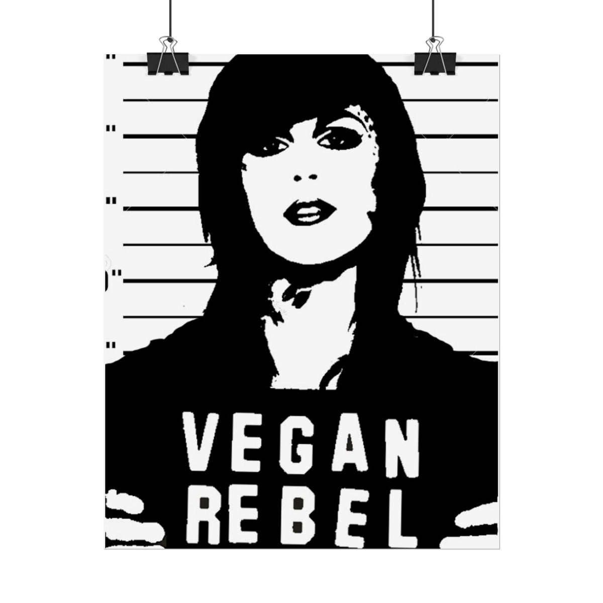 Kat Von D Vegan Rebel Poster