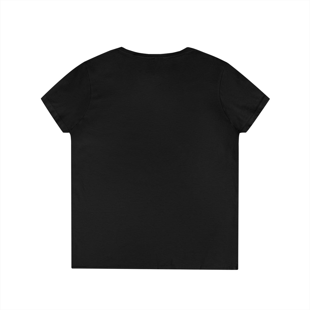 Vegan Club Ladies' V-Neck T-Shirt – Retro Monochrome Vegan Club Tee