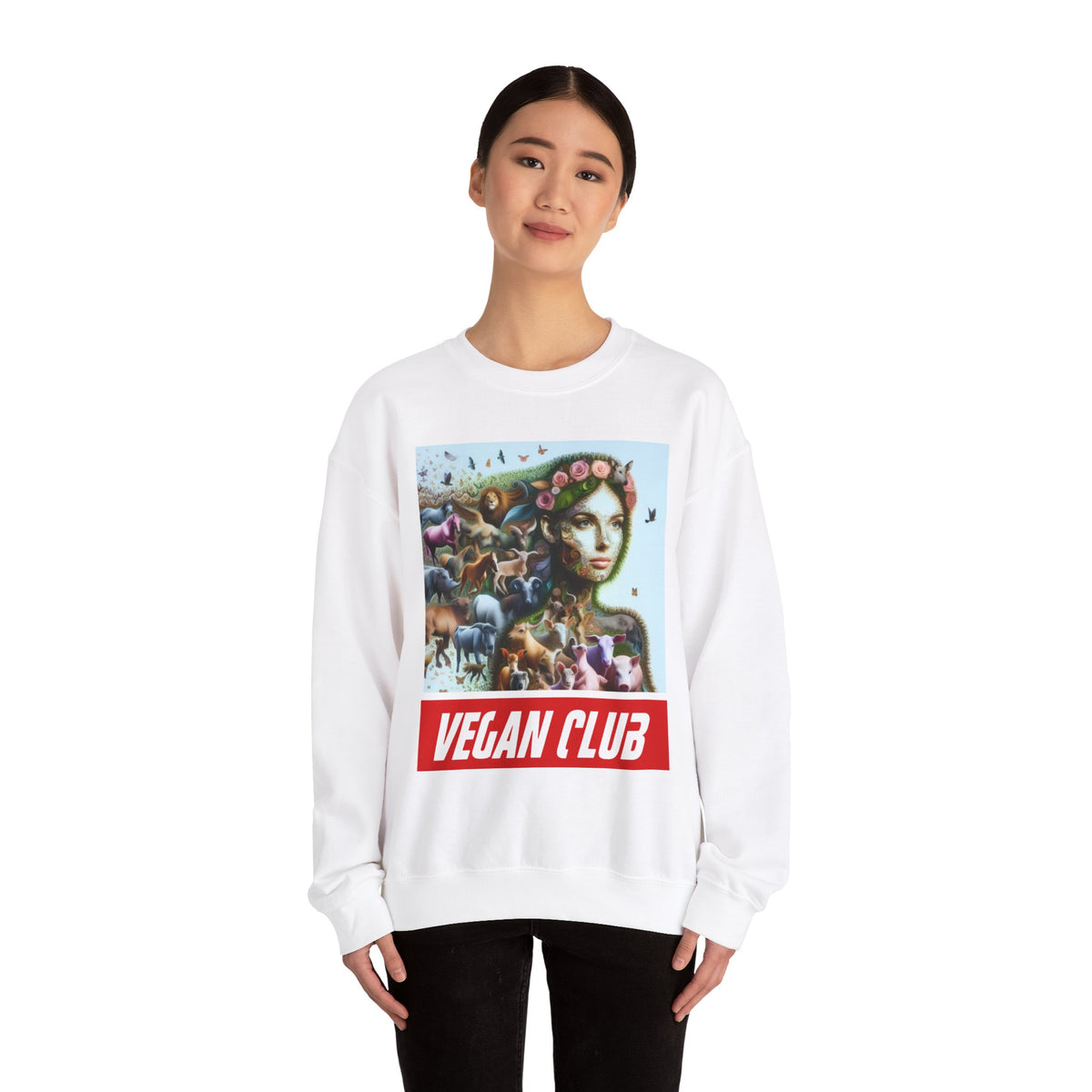 Vegan Club Princess Sweatshirt