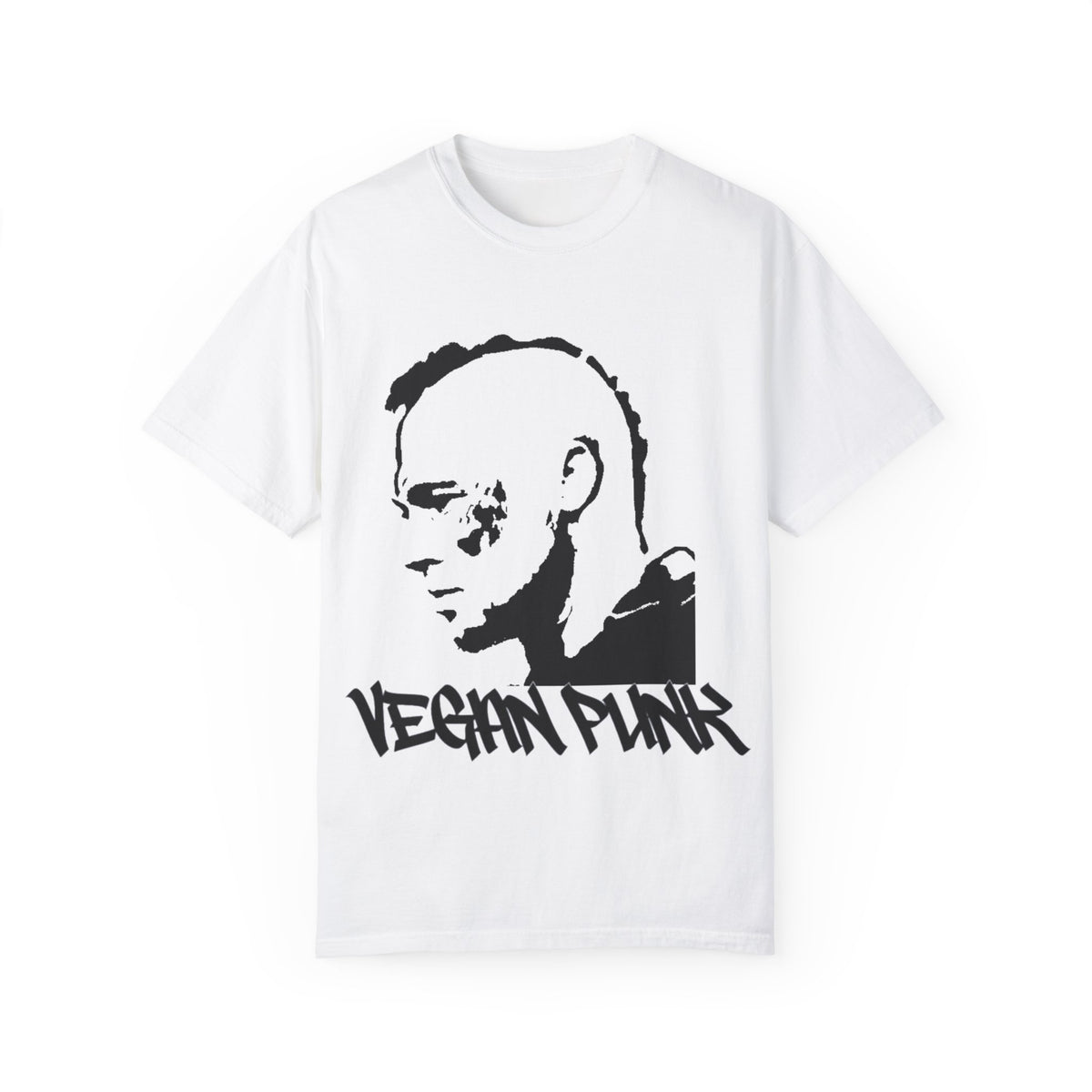 Vegan Punk - Mohawk Rebellion Tee featuring Brad Pitt