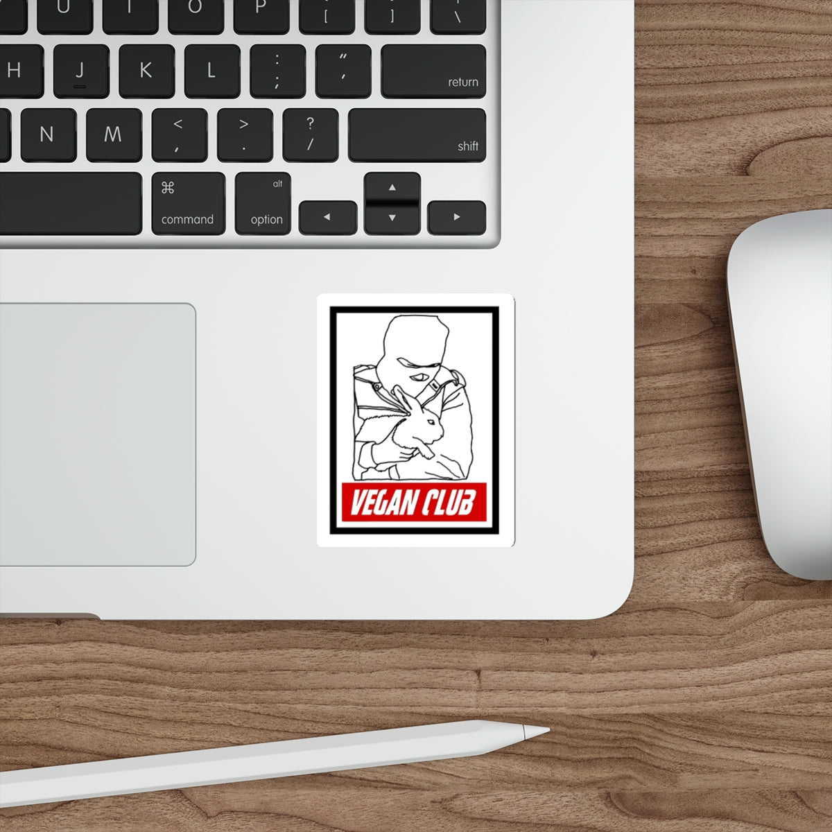 ALF Rabbit Rescue — Vegan Club sticker