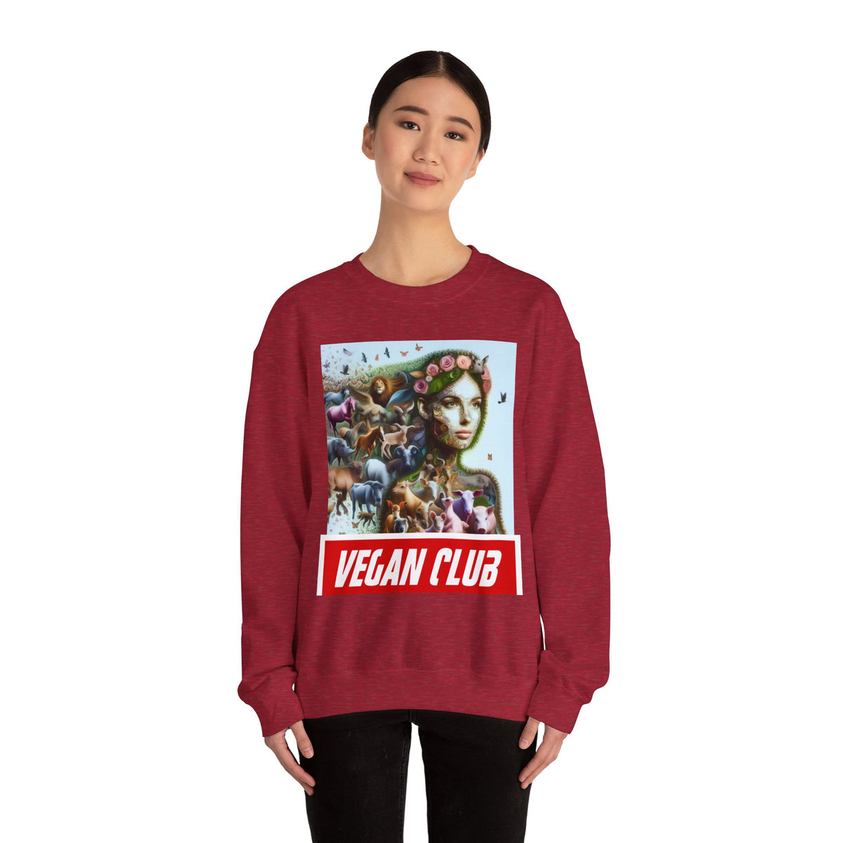 Vegan Club Princess Sweatshirt