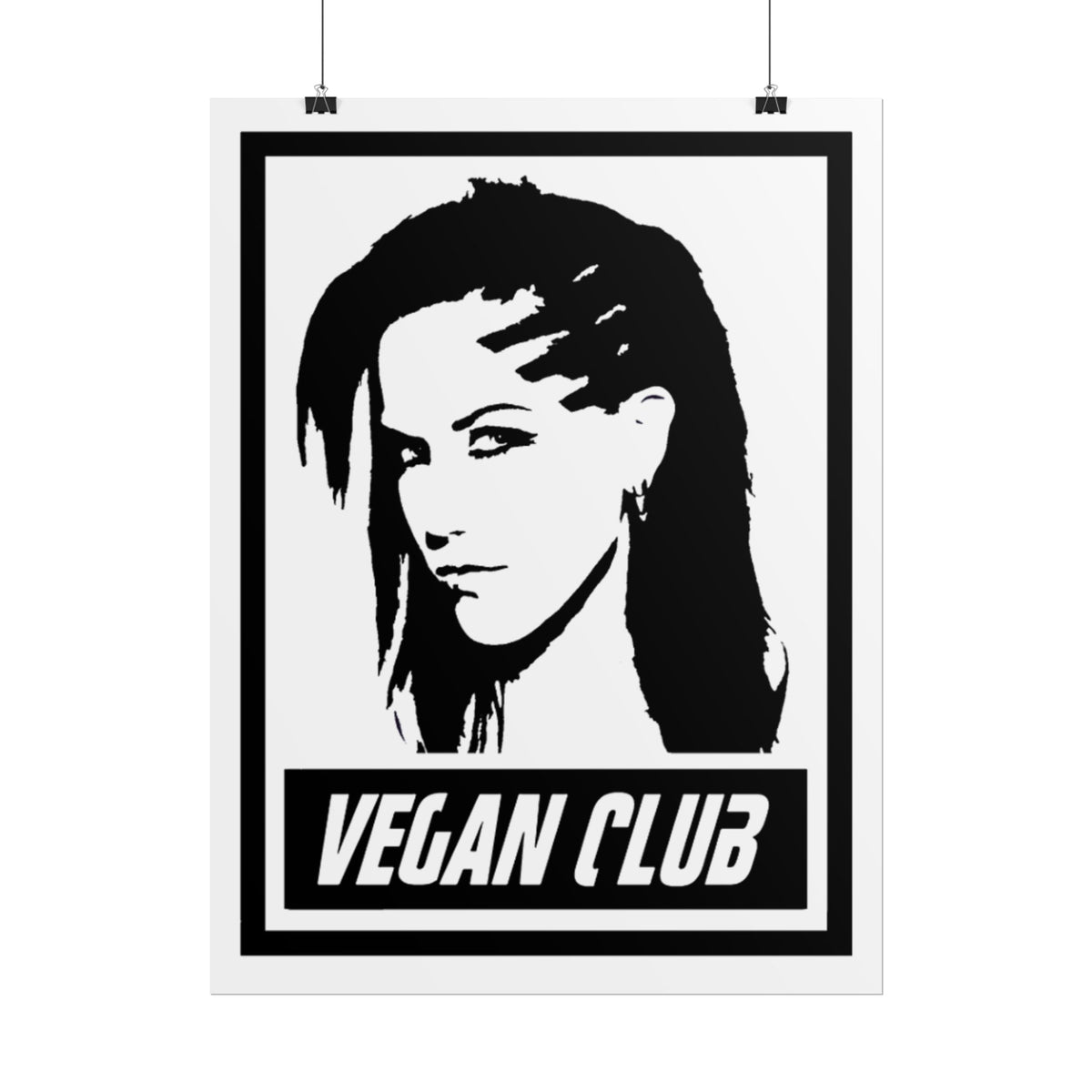 Vegan Club Poster - Alissa White Gluz