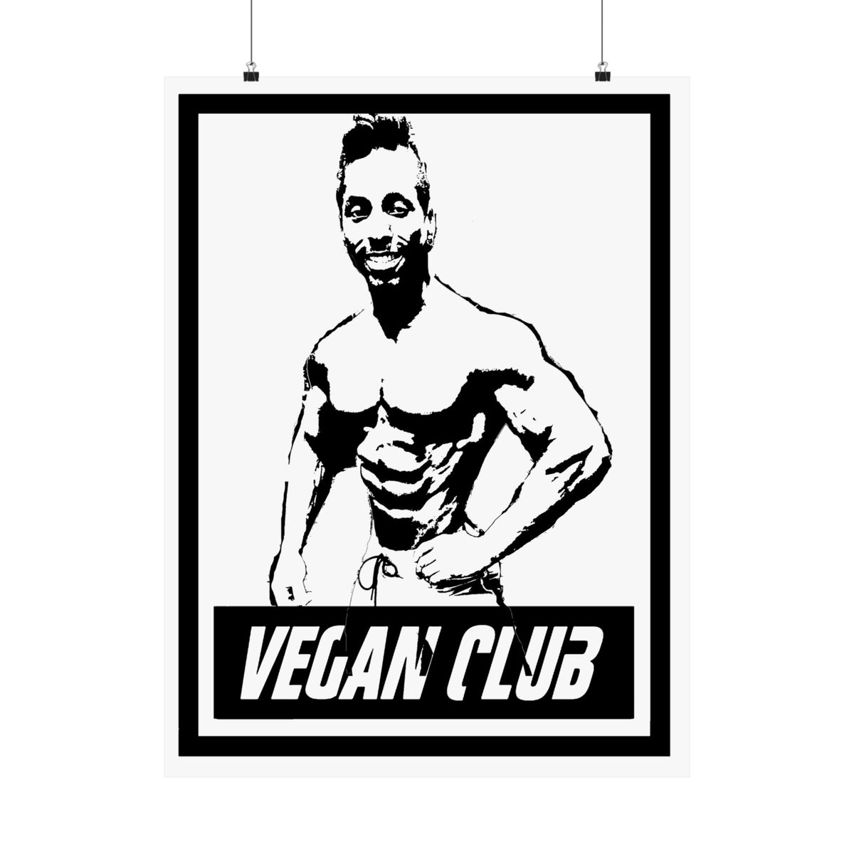 Vegan Club Warriors feat Torre Washington Poster
