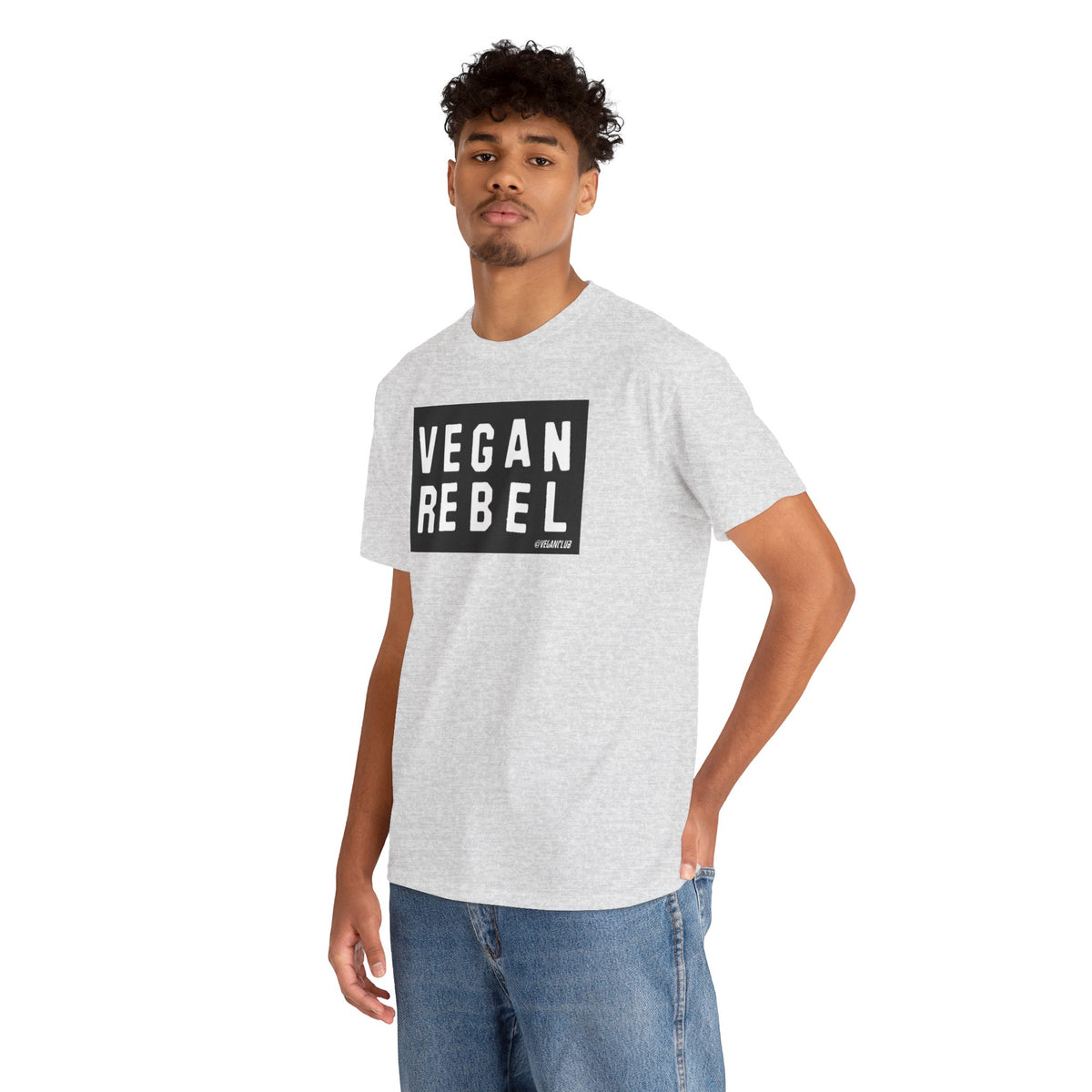 Vegan Rebel T-shirt - Unisex Heavy Cotton Tee