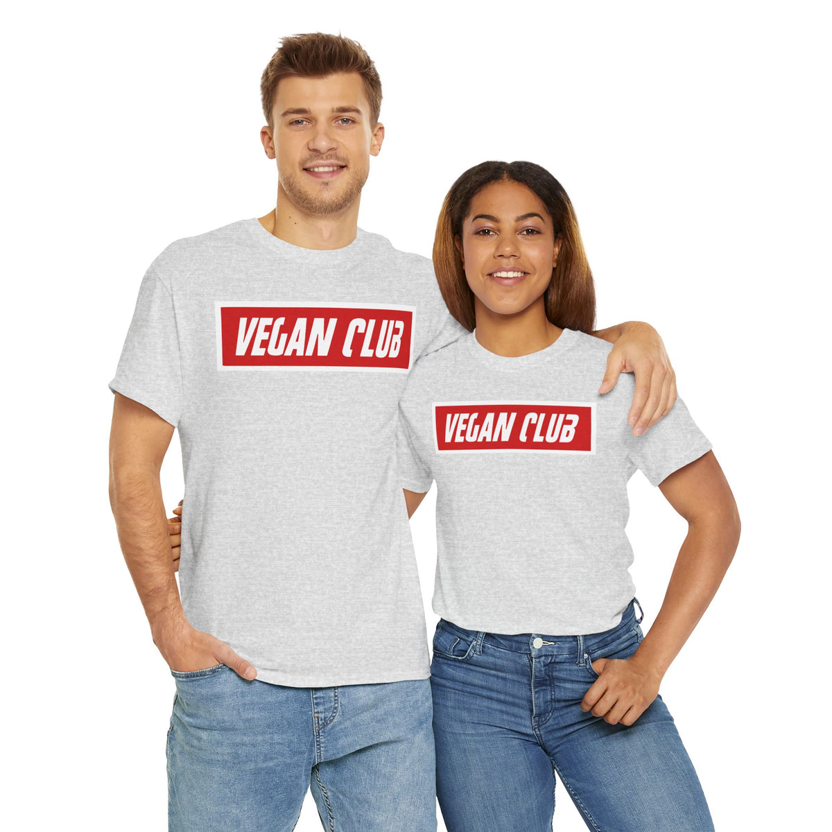 Vegan Club T-shirt - Unisex Heavy Cotton Tee