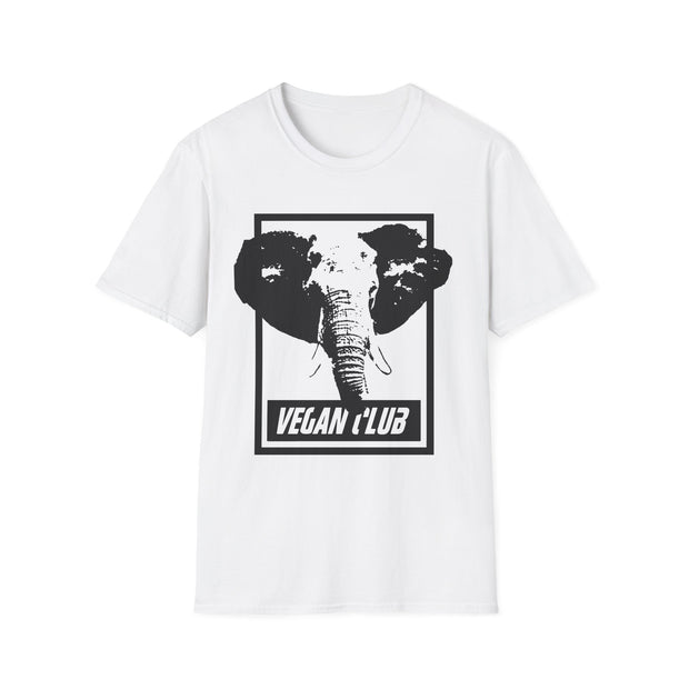 Vegan Club T-Shirt Elephant