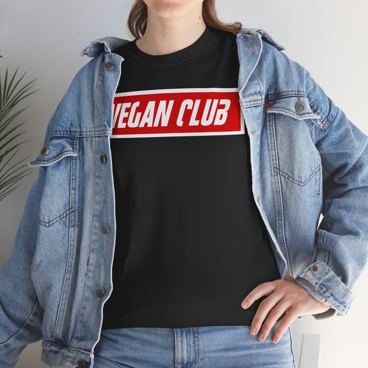 Vegan Club T-shirt - Unisex Heavy Cotton Tee