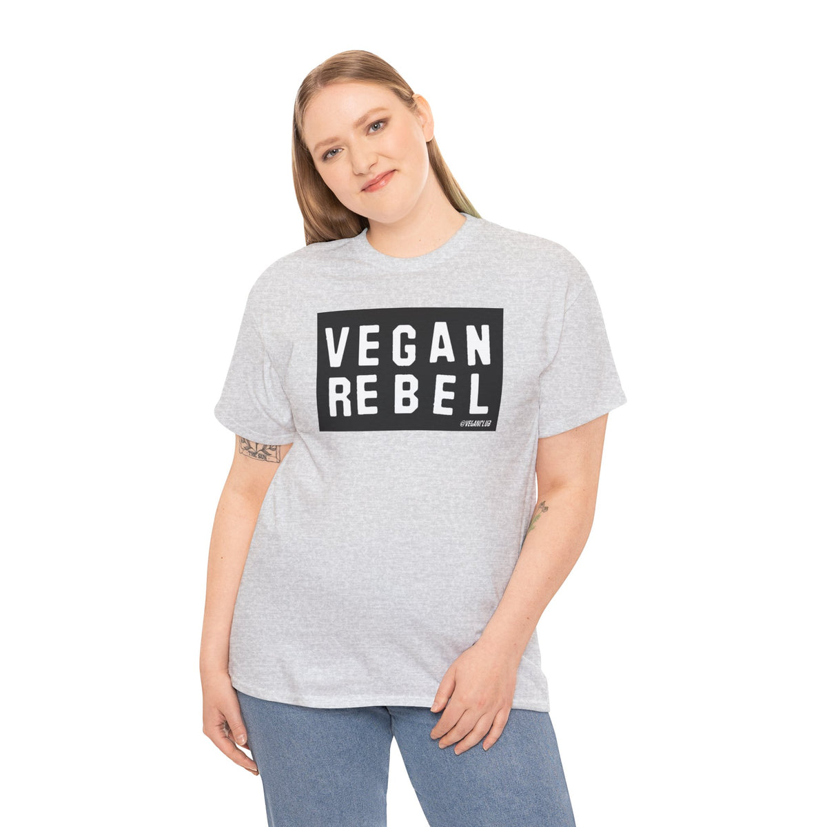 Vegan Rebel T-shirt - Unisex Heavy Cotton Tee