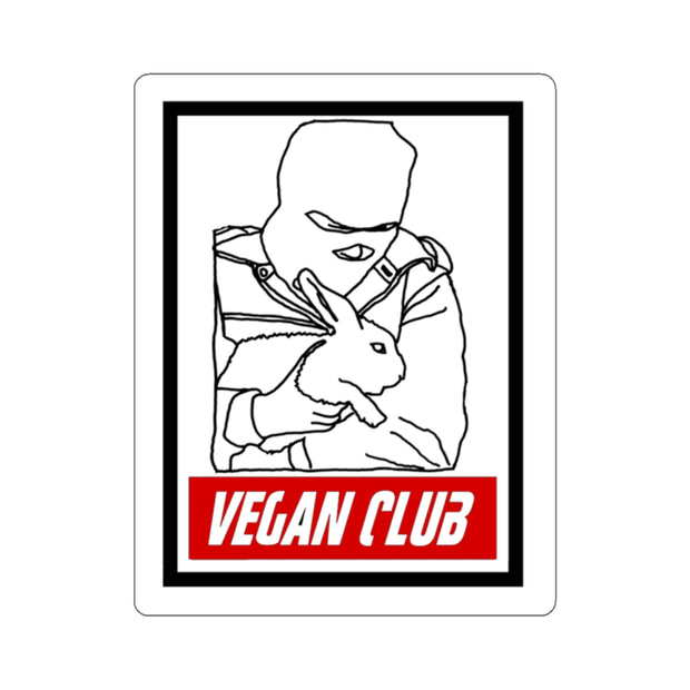 ALF Rabbit Rescue — Vegan Club sticker