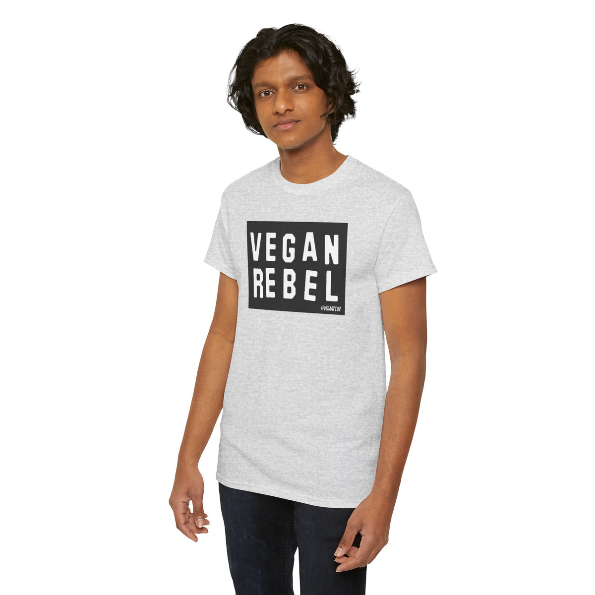 Vegan Rebel T-shirt - Unisex Heavy Cotton Tee