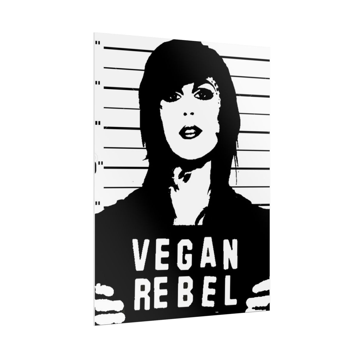 Kat Von D Vegan Rebel Poster