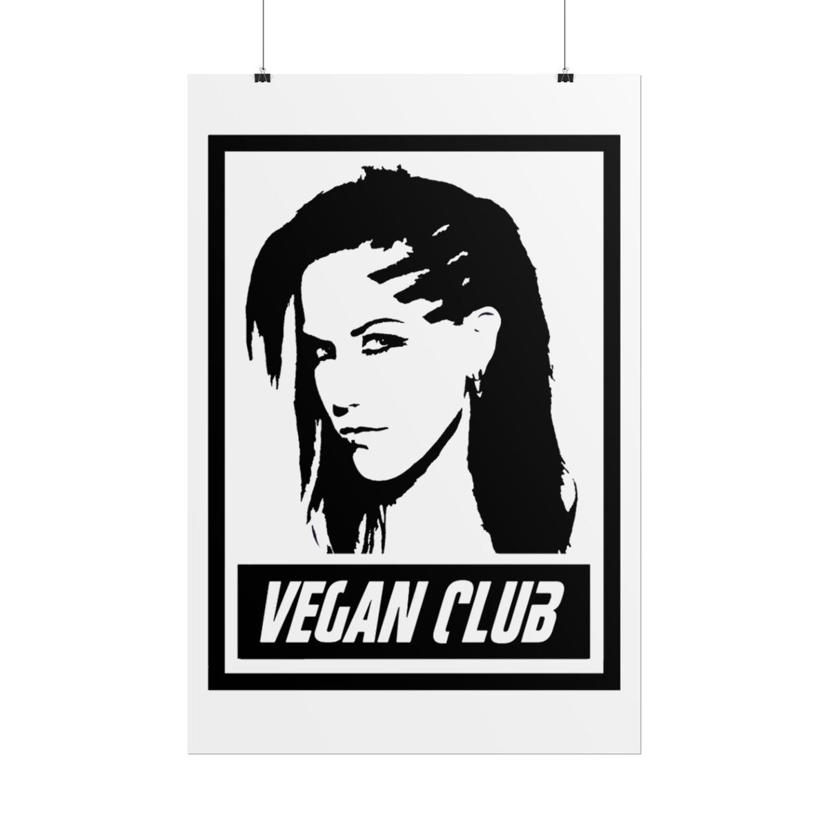 Vegan Club Poster - Alissa White Gluz