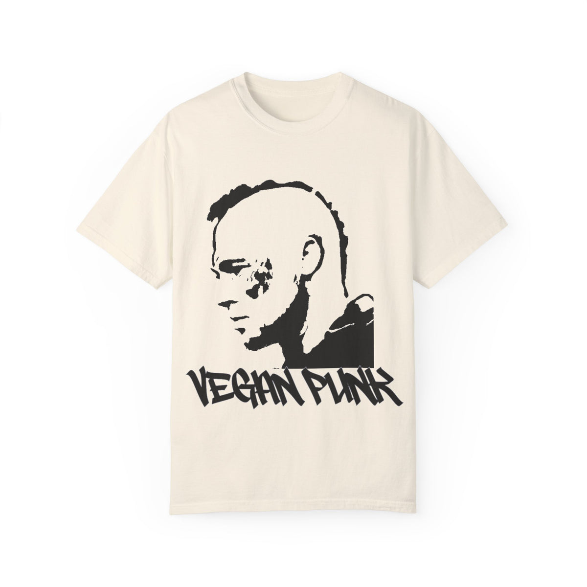 Vegan Punk - Mohawk Rebellion Tee featuring Brad Pitt