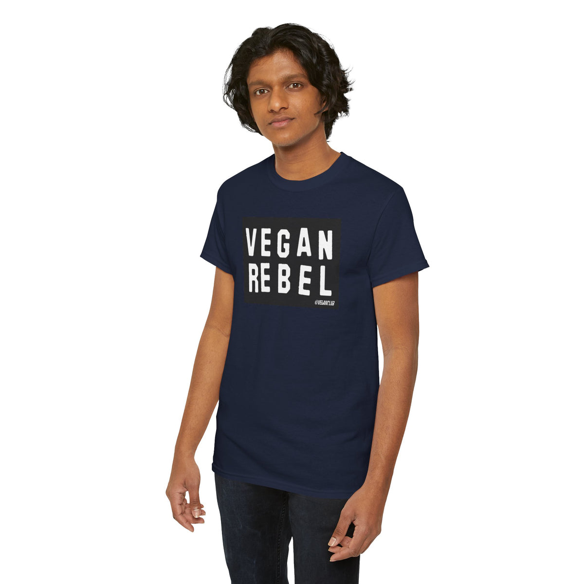 Vegan Rebel T-shirt - Unisex Heavy Cotton Tee