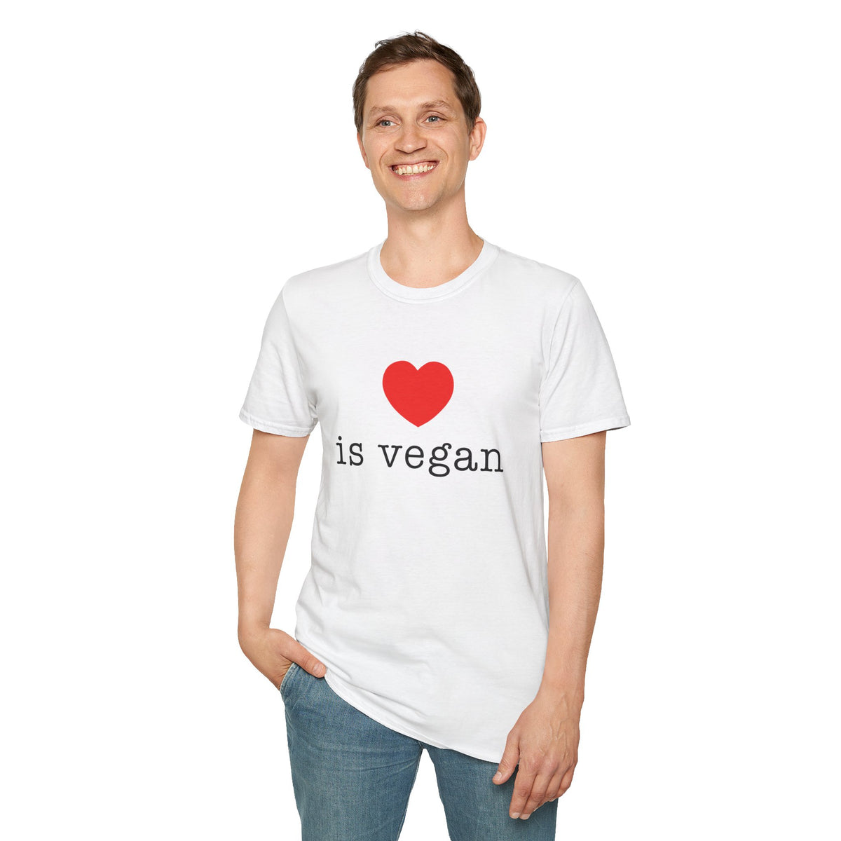 Love is Vegan T-Shirt