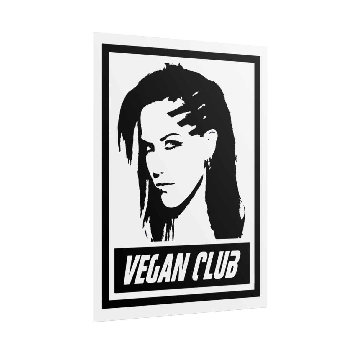 Vegan Club Poster - Alissa White Gluz