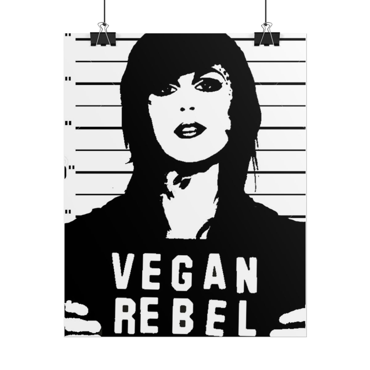 Kat Von D Vegan Rebel Poster