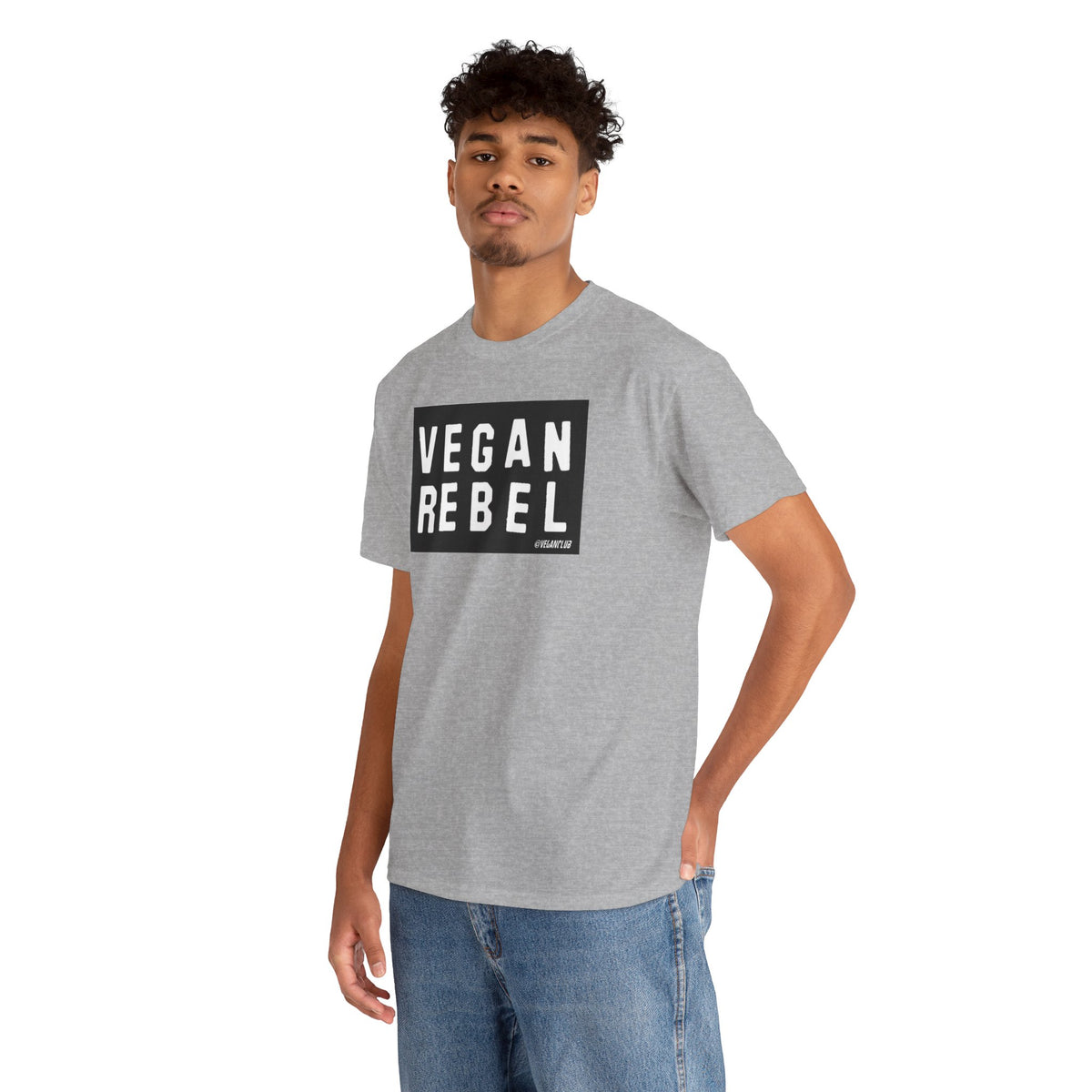 Vegan Rebel T-shirt - Unisex Heavy Cotton Tee