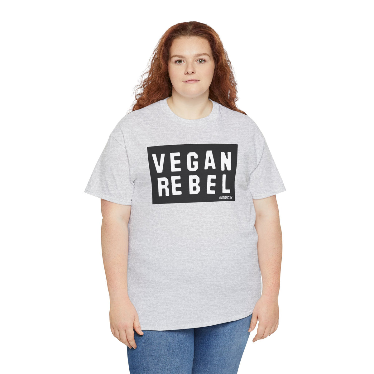 Vegan Rebel T-shirt - Unisex Heavy Cotton Tee