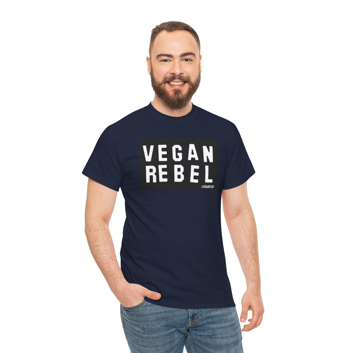 Vegan Rebel T-shirt - Unisex Heavy Cotton Tee