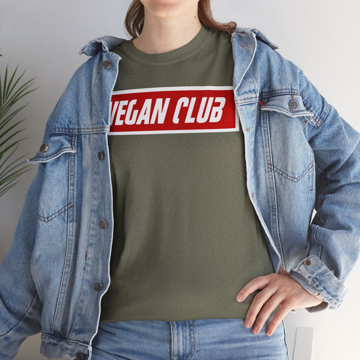 Vegan Club T-shirt - Unisex Heavy Cotton Tee