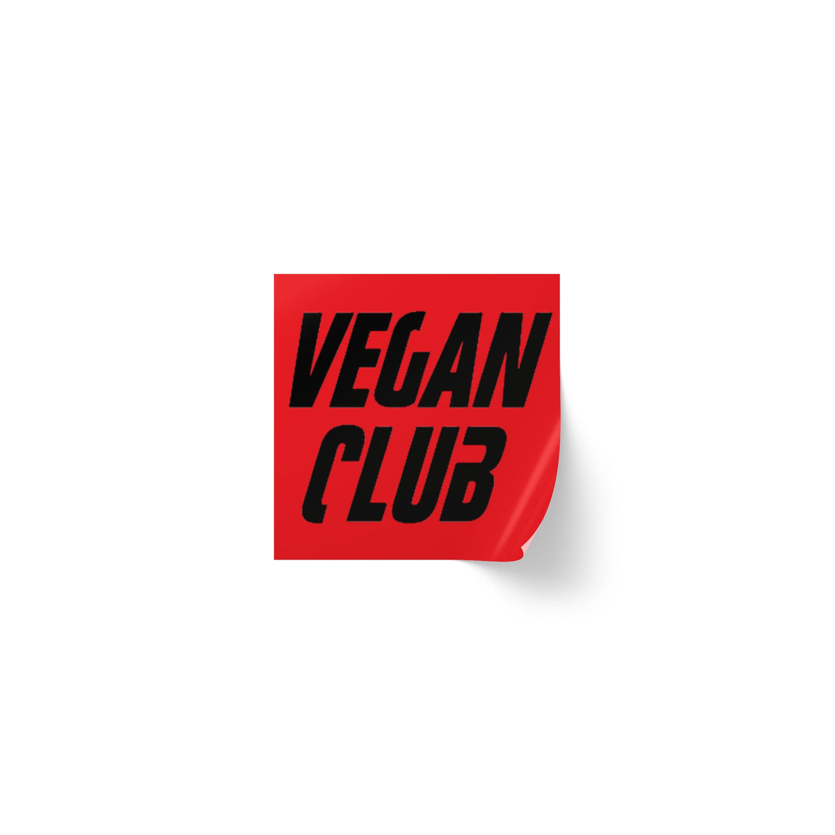 Vegan Club Stickers