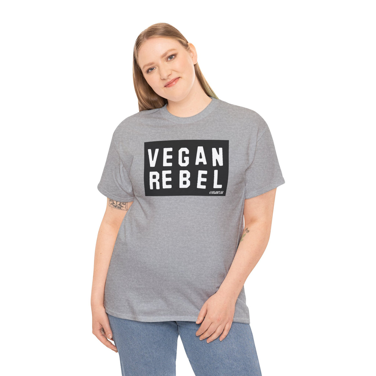 Vegan Rebel T-shirt - Unisex Heavy Cotton Tee