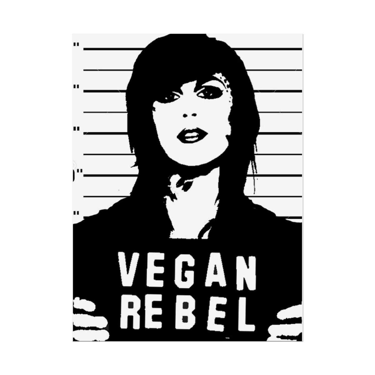 Kat Von D Vegan Rebel Poster