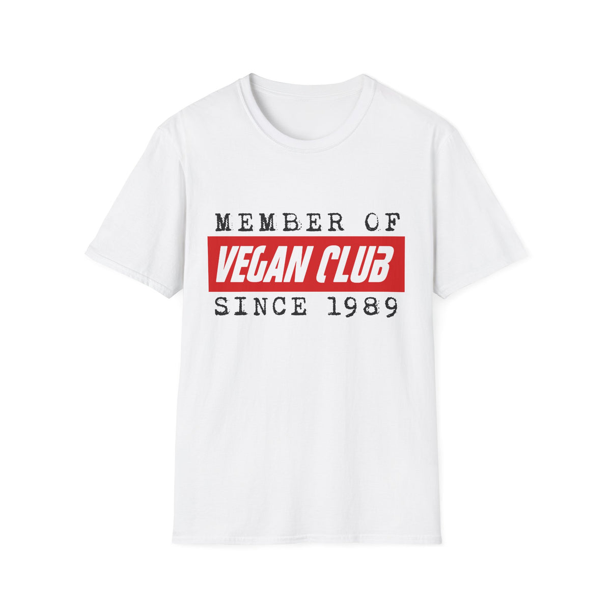 Vegan Club Member Since [Year] Customizable Year T-Shirt