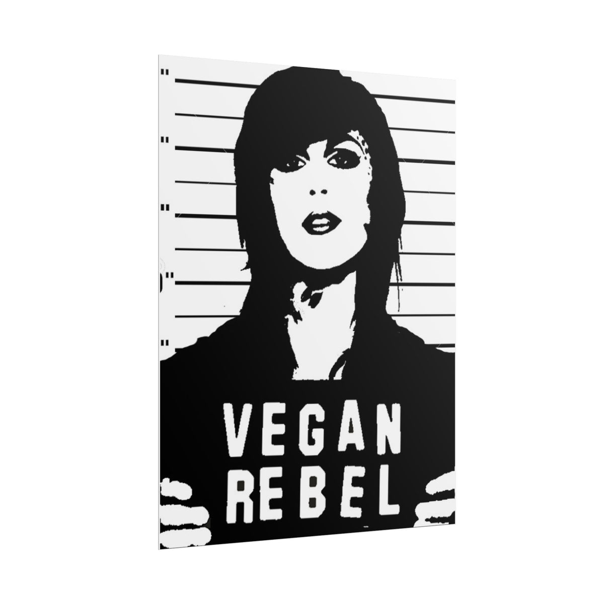 Kat Von D Vegan Rebel Poster
