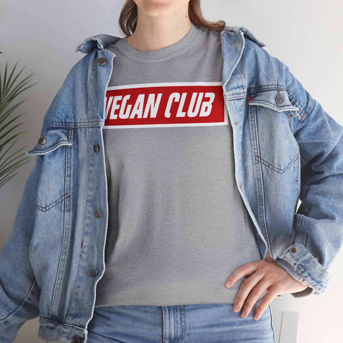 Vegan Club T-shirt - Unisex Heavy Cotton Tee