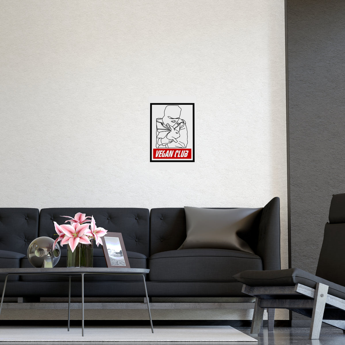 ALF Rabbit Rescue — Vegan Club poster