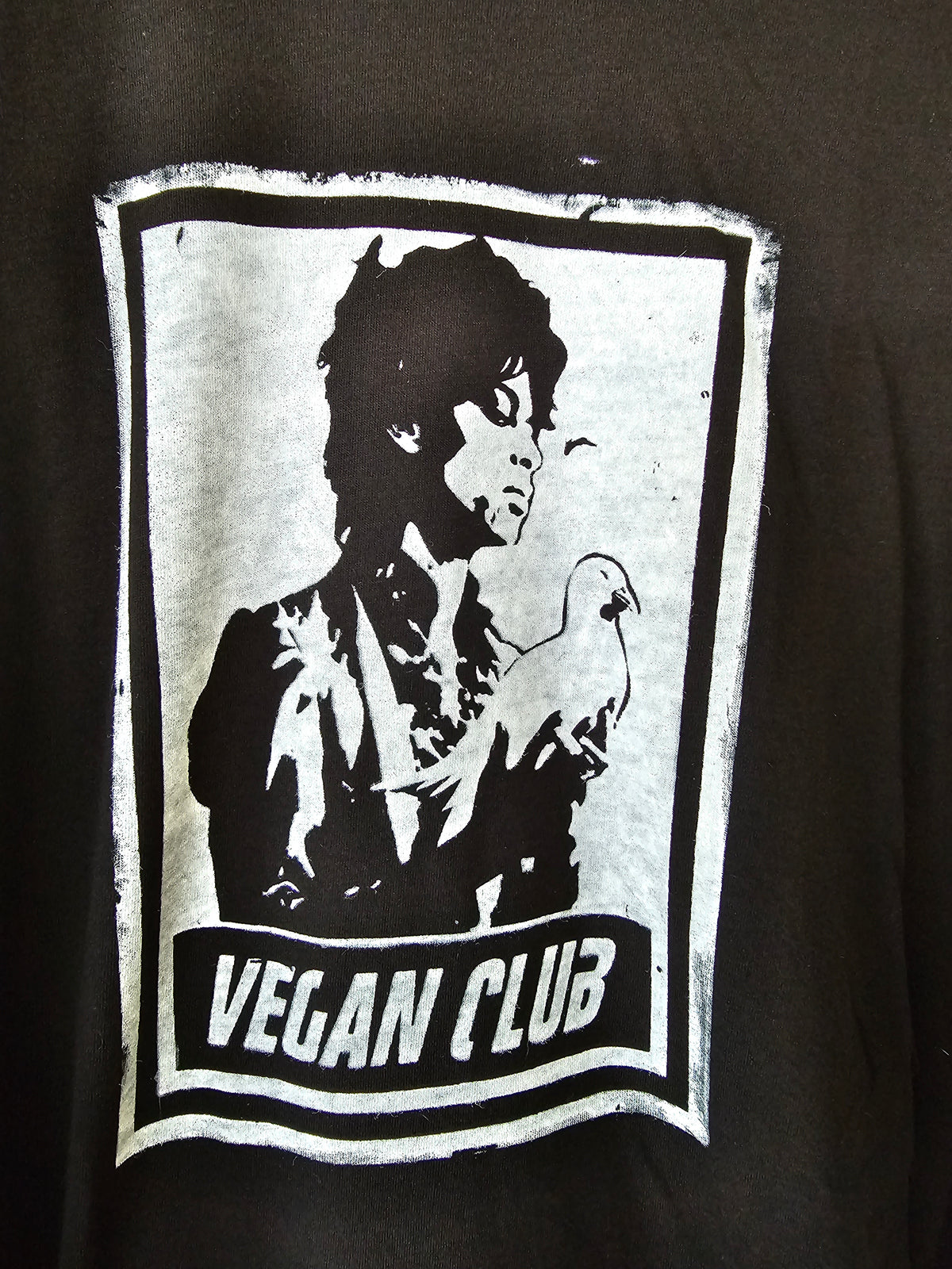 Prince with dove Vegan Club tshirt