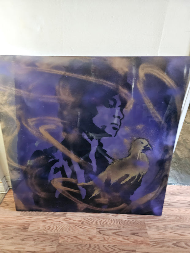 48x48 Original Artwork Prince "Doves Cry"