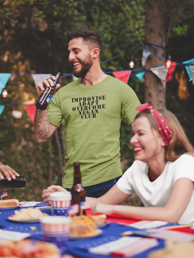 Improvise. Adapt. Overcome. – Vegan Warrior Tee