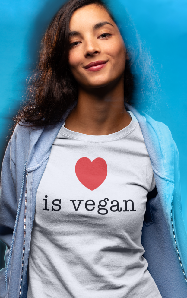 Love is Vegan T-Shirt