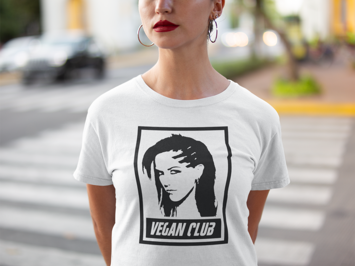 Vegan Club Unisex Softstyle T-Shirt featuring Alissa White Gluz
