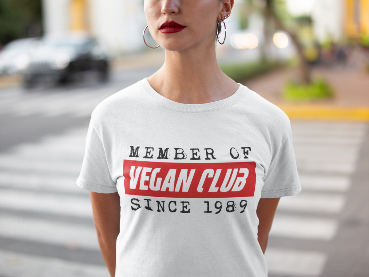 Vegan Club Member Since [Year] Customizable Year T-Shirt