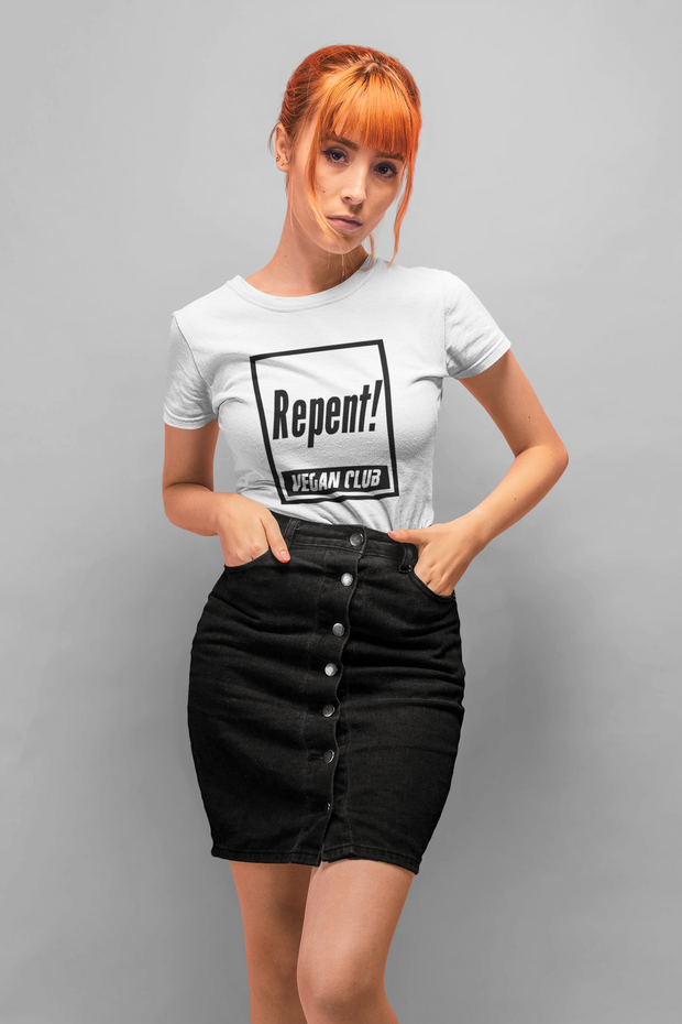 Vegan Club Repent Unisex T-Shirt