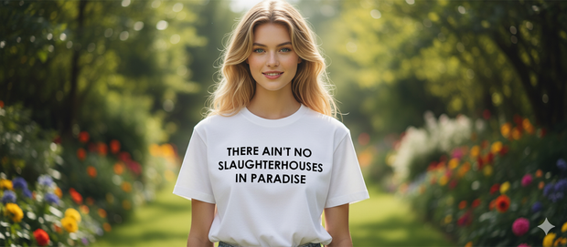 There ain't no Slaughterhouses in Paradise t-shirt