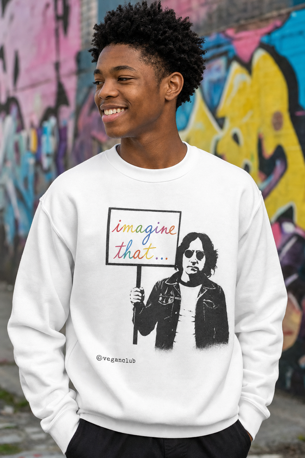 Imagine That Protest Sweatshirt