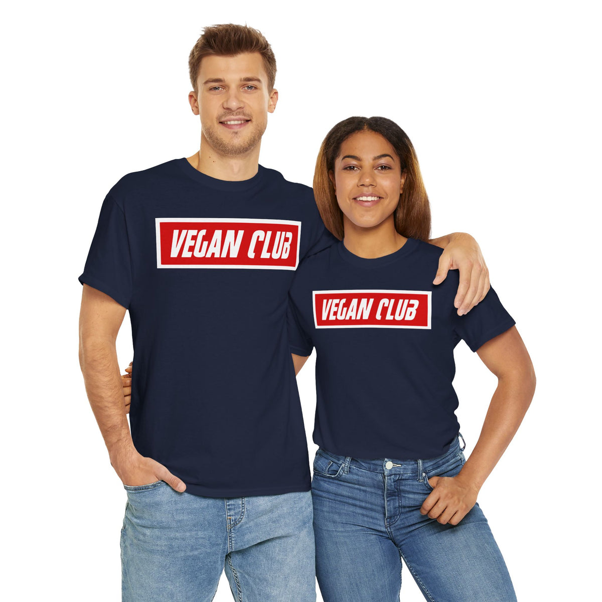 Vegan Club T-shirt - Unisex Heavy Cotton Tee