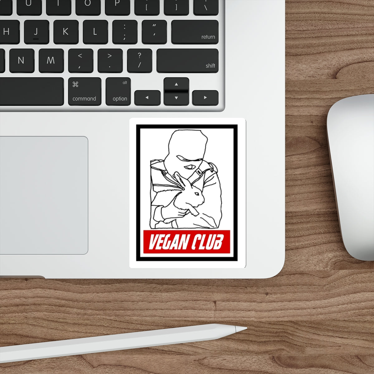 ALF Rabbit Rescue — Vegan Club sticker