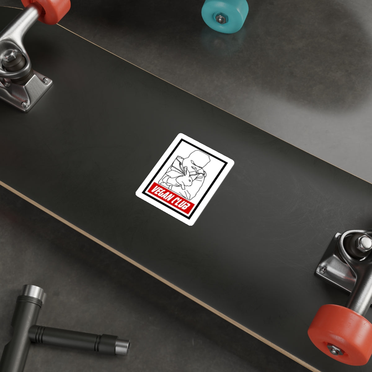 ALF Rabbit Rescue — Vegan Club sticker