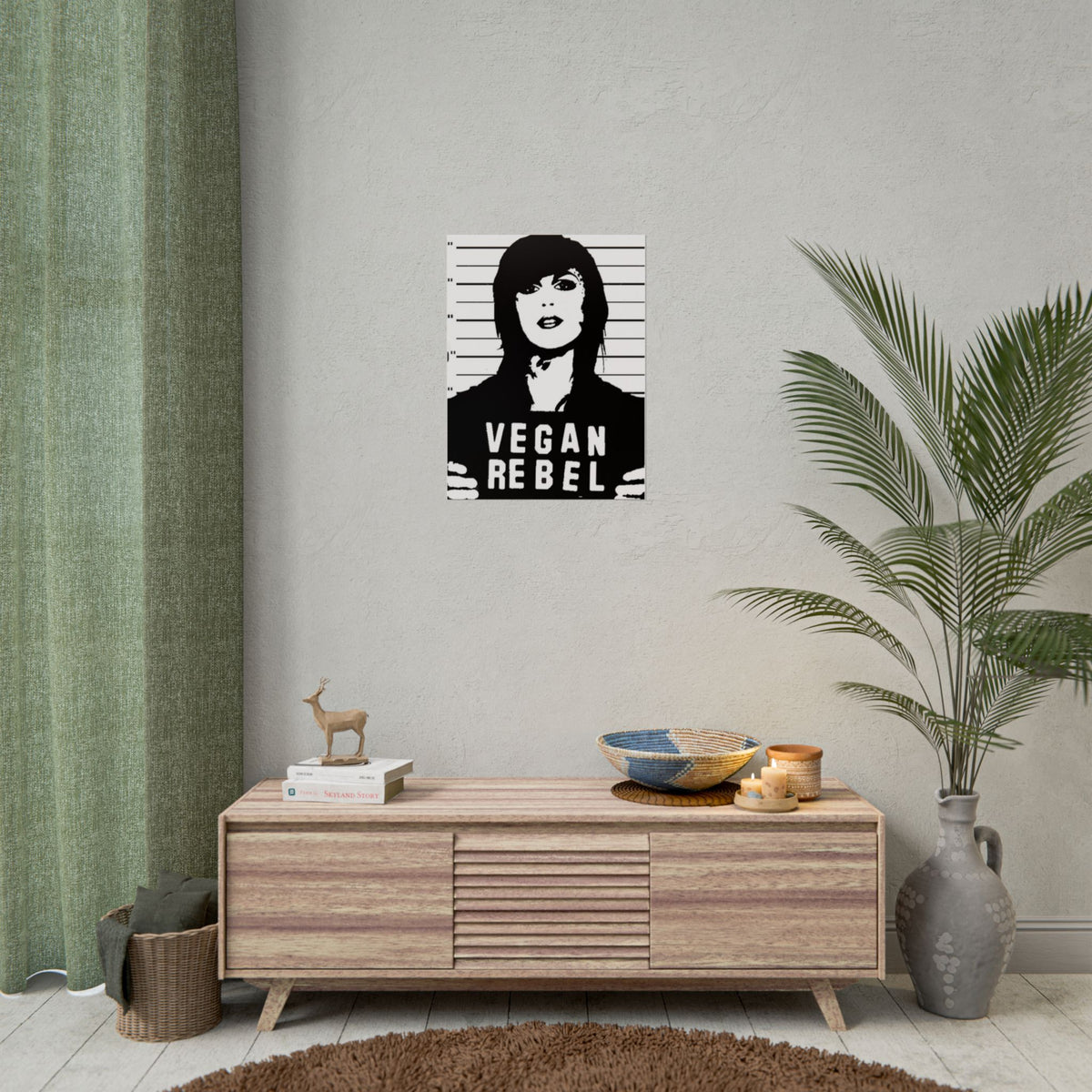 Kat Von D Vegan Rebel Poster
